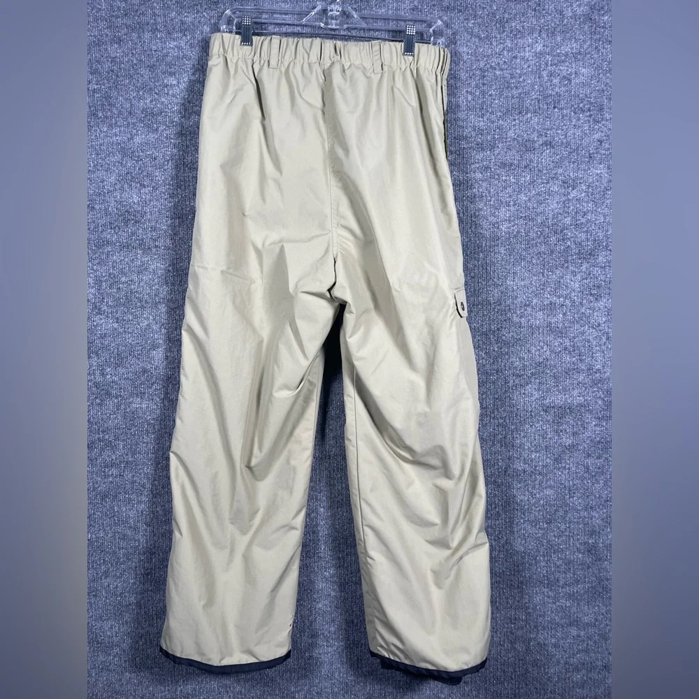 Columbia Men Medium Tan Convert Pull On Cargo Hiking Camping Outdoor Lined Pants